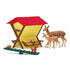 Schleich Farm World Feeding the Forest Animals Set