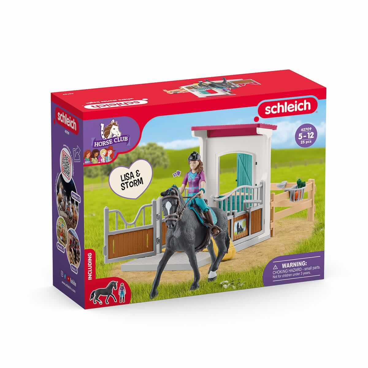 Schleich Horse Club Horse Box with Lisa & Storm Set