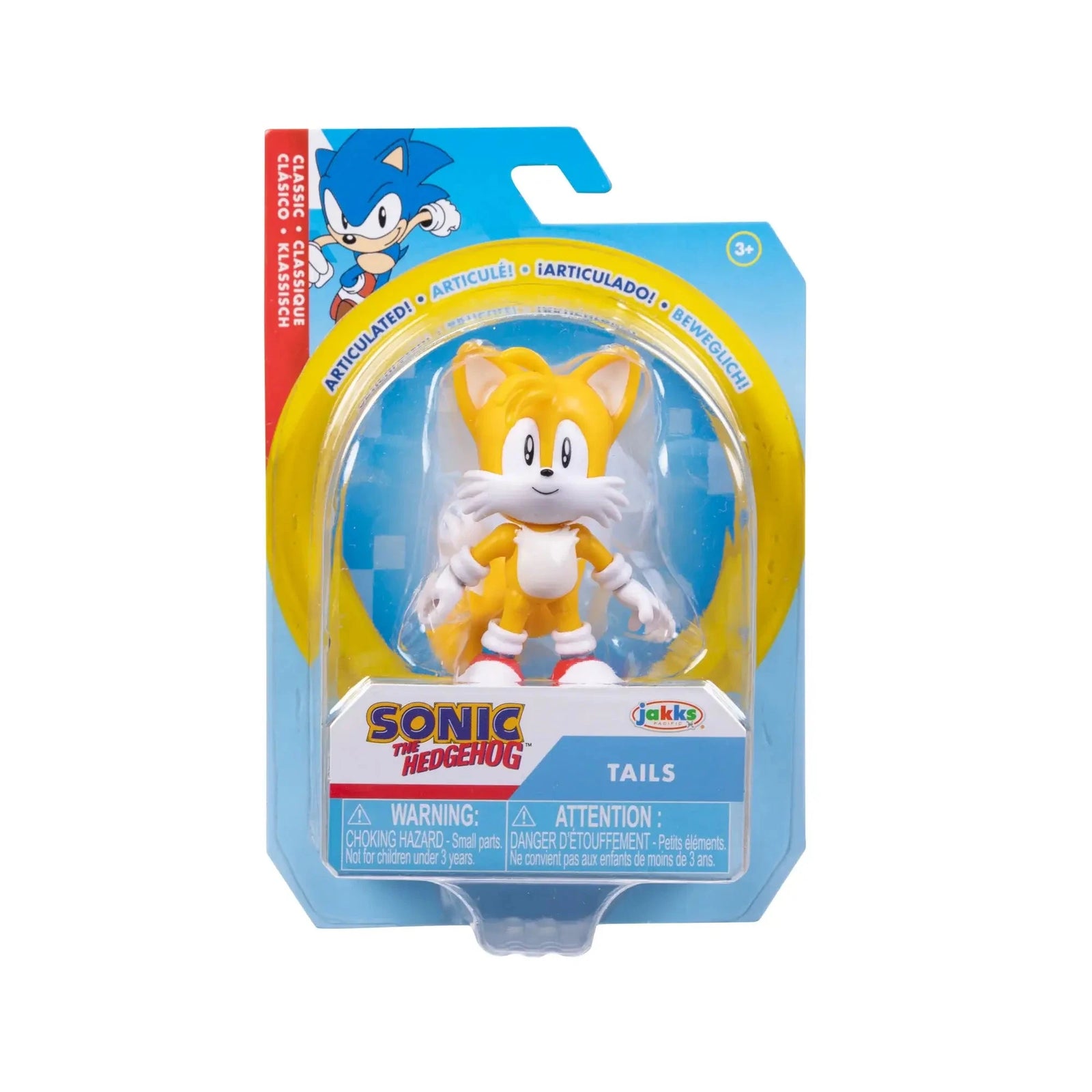 Sonic the Hedgehog Classic Tails  2.5-Inch Action Figure