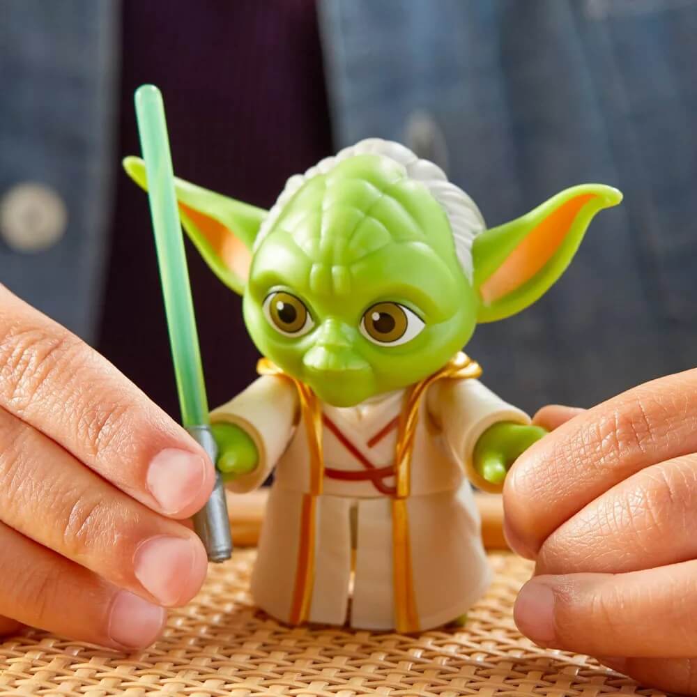 Star Wars: Young Jedi Adventures Kai Brightstar and Yoda Kids Toy Action  Figure for Boys and Girls (10”)