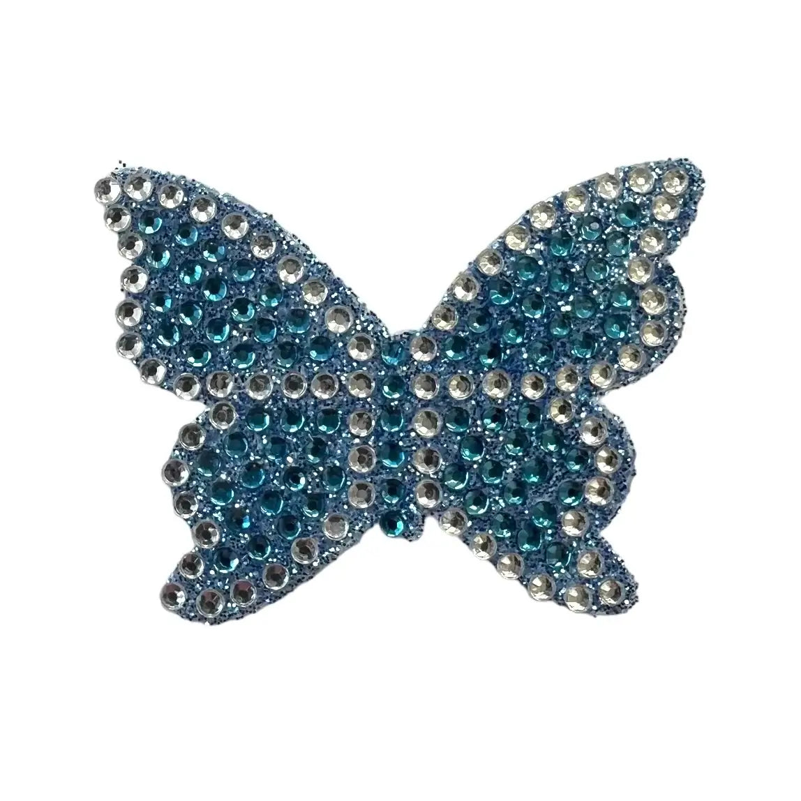 StickerBeans Blue Butterfly Rhinestone Sticker