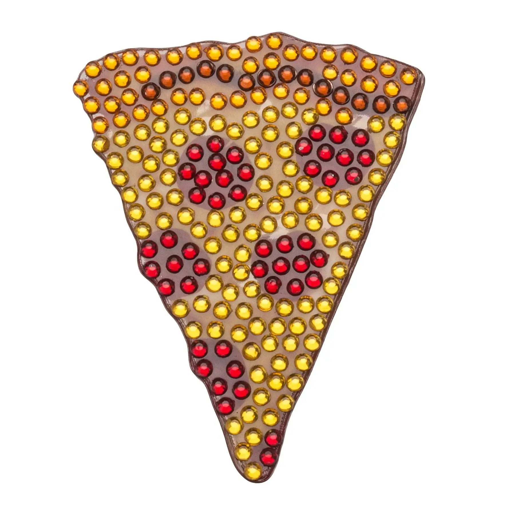 StickerBeans Pizza Rhinestone Sticker