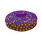 StickerBeans Purple Donut Rhinestone Sticker