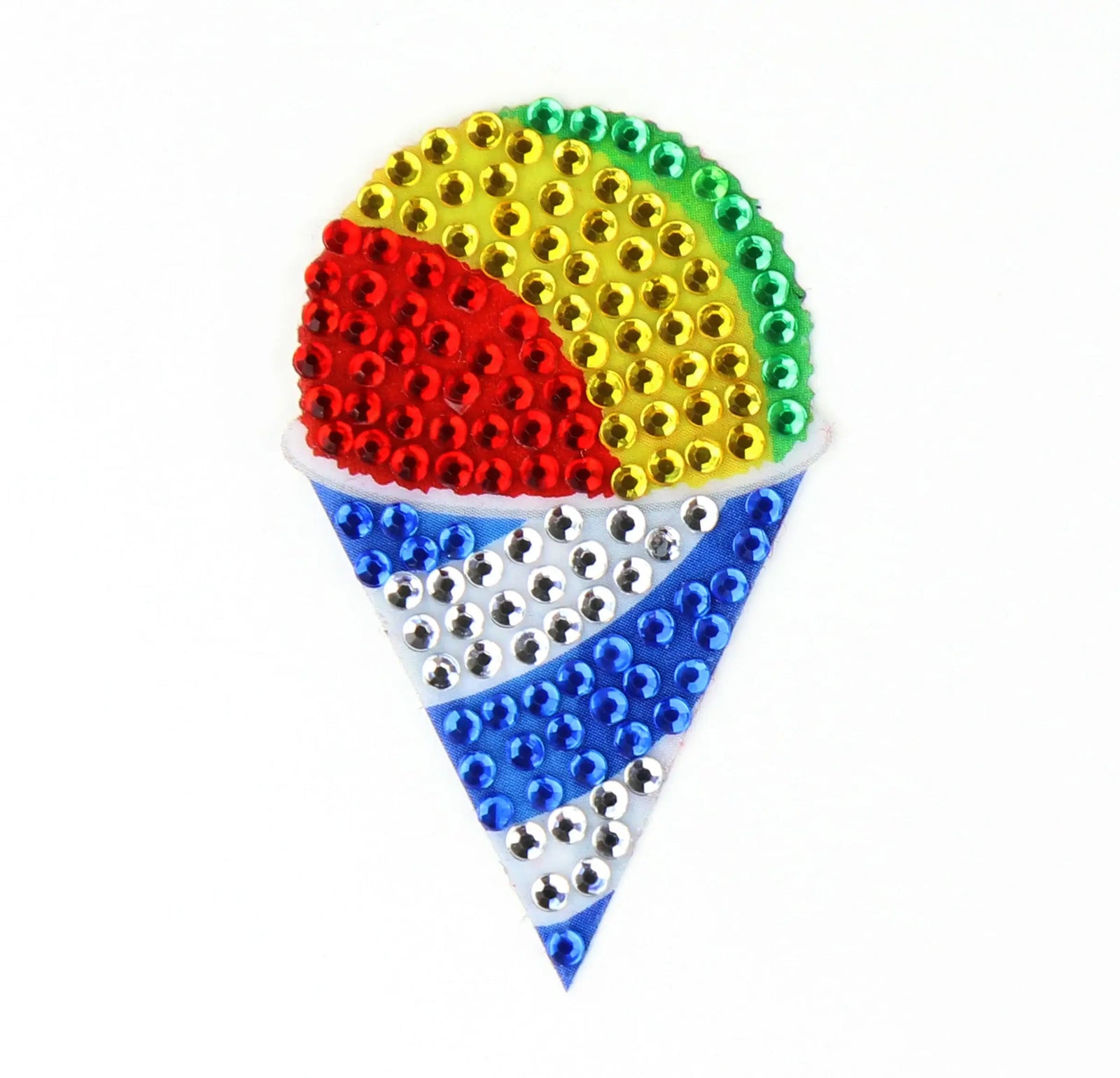 StickerBeans Snow Cone Rhinestone Sticker