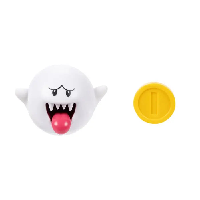 Super Mario Boo with Coin 4-Inch Action Figure