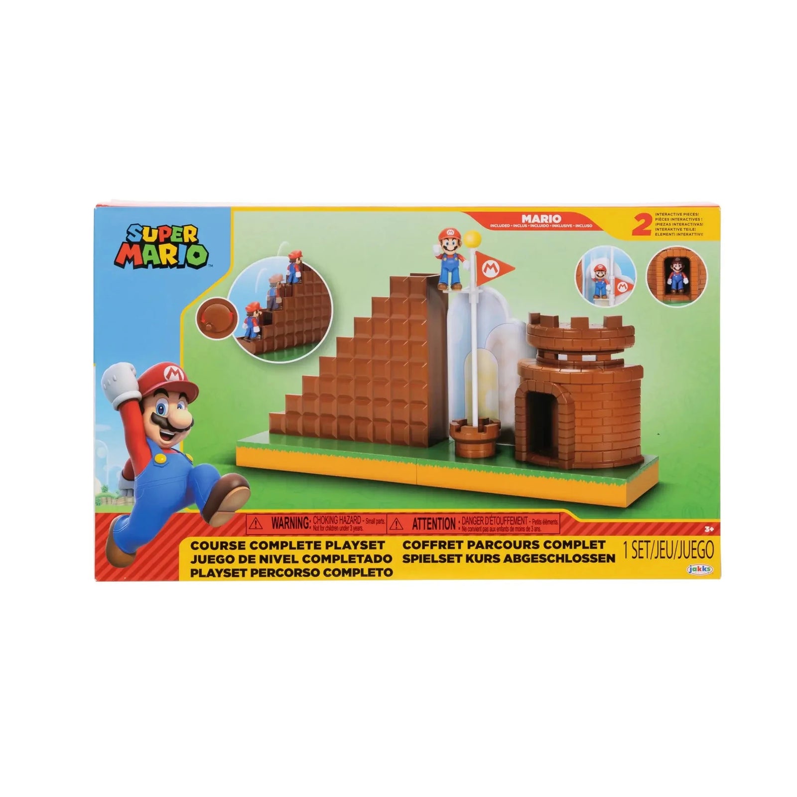 Super Mario Course Complete 2.5-Inch Scale Playset