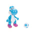 Super Mario Light-Blue Yoshi with Egg 4-Inch Action Figure