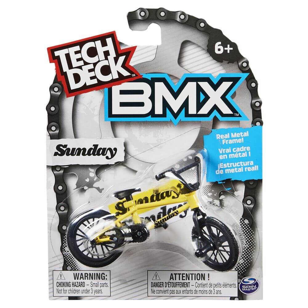 Tech Deck BMX Sunday Yellow (Series 12)