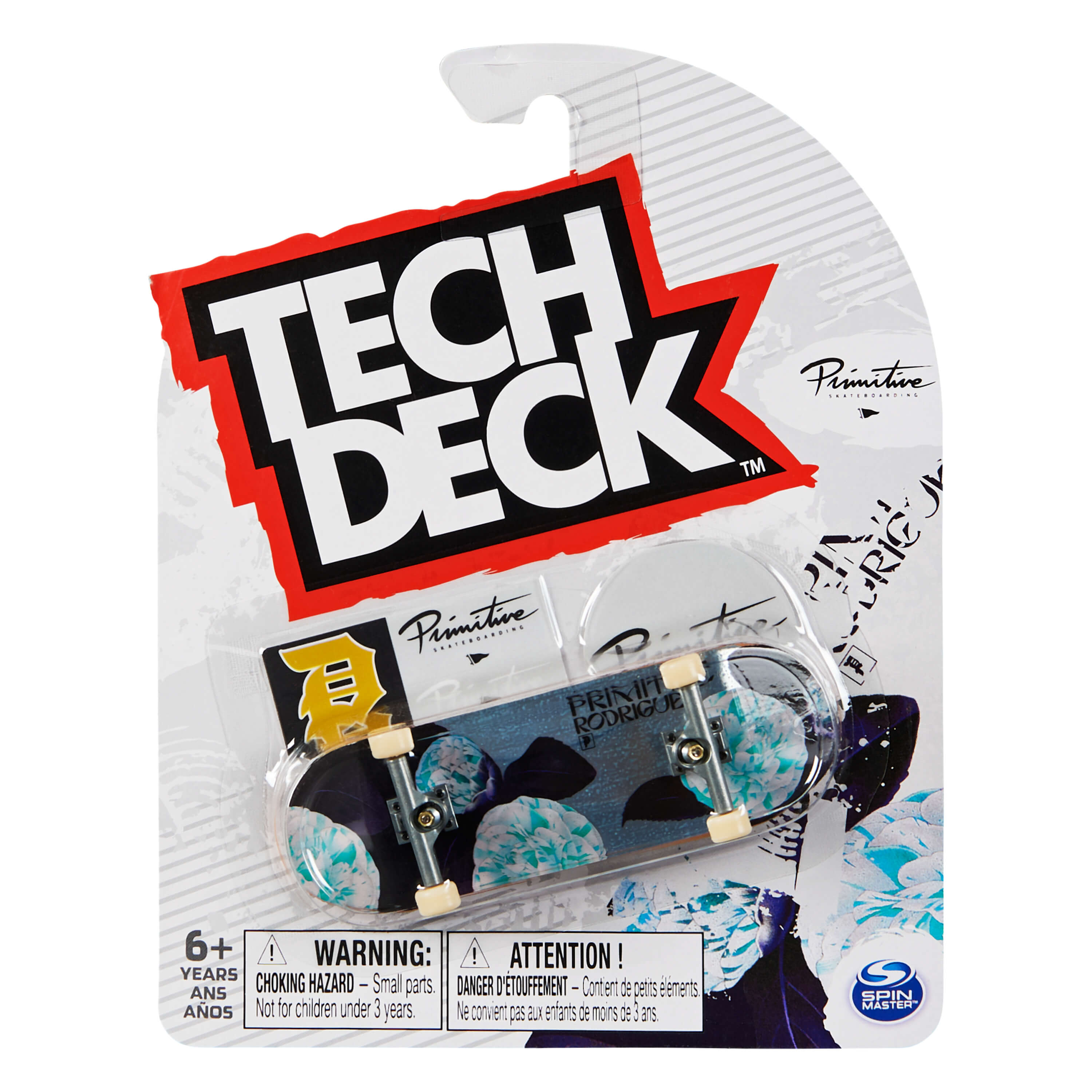 Tech Deck Series 14 Primitive P-Rod Foil Glimmer Finger Skateboard