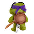 Back view of the Teenage Mutant Ninja Turtles Mutant Mayhem Turtle Tot Donatello Plush