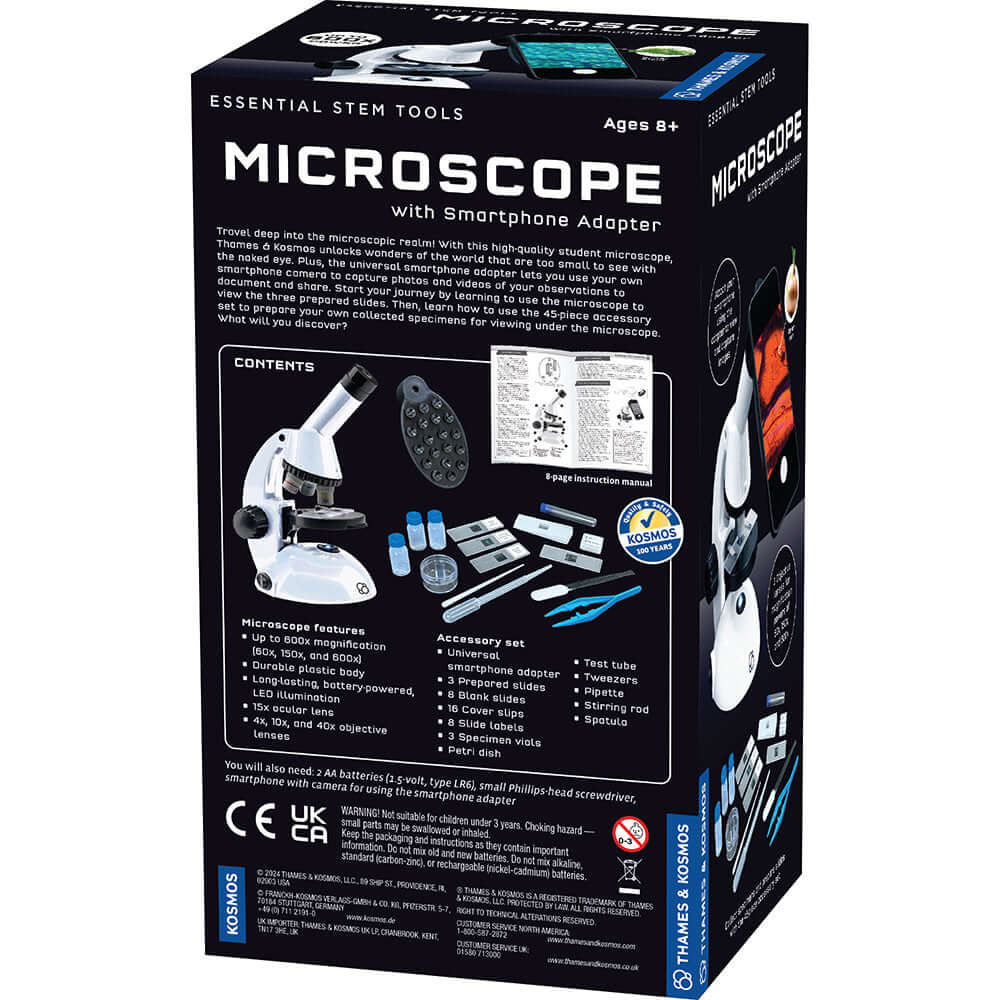 Thames & Kosmos Microscope with Smartphone Adapter