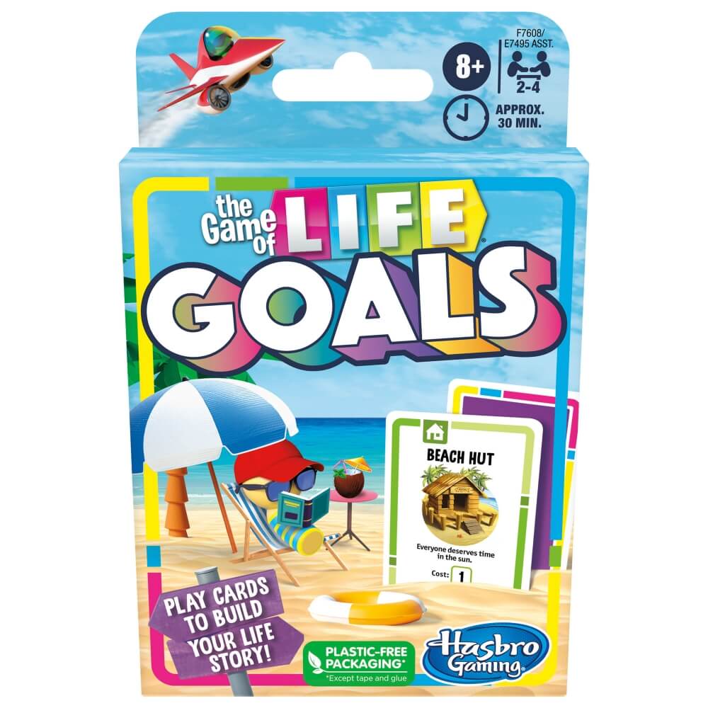 The Game of Life Goals Card Game package