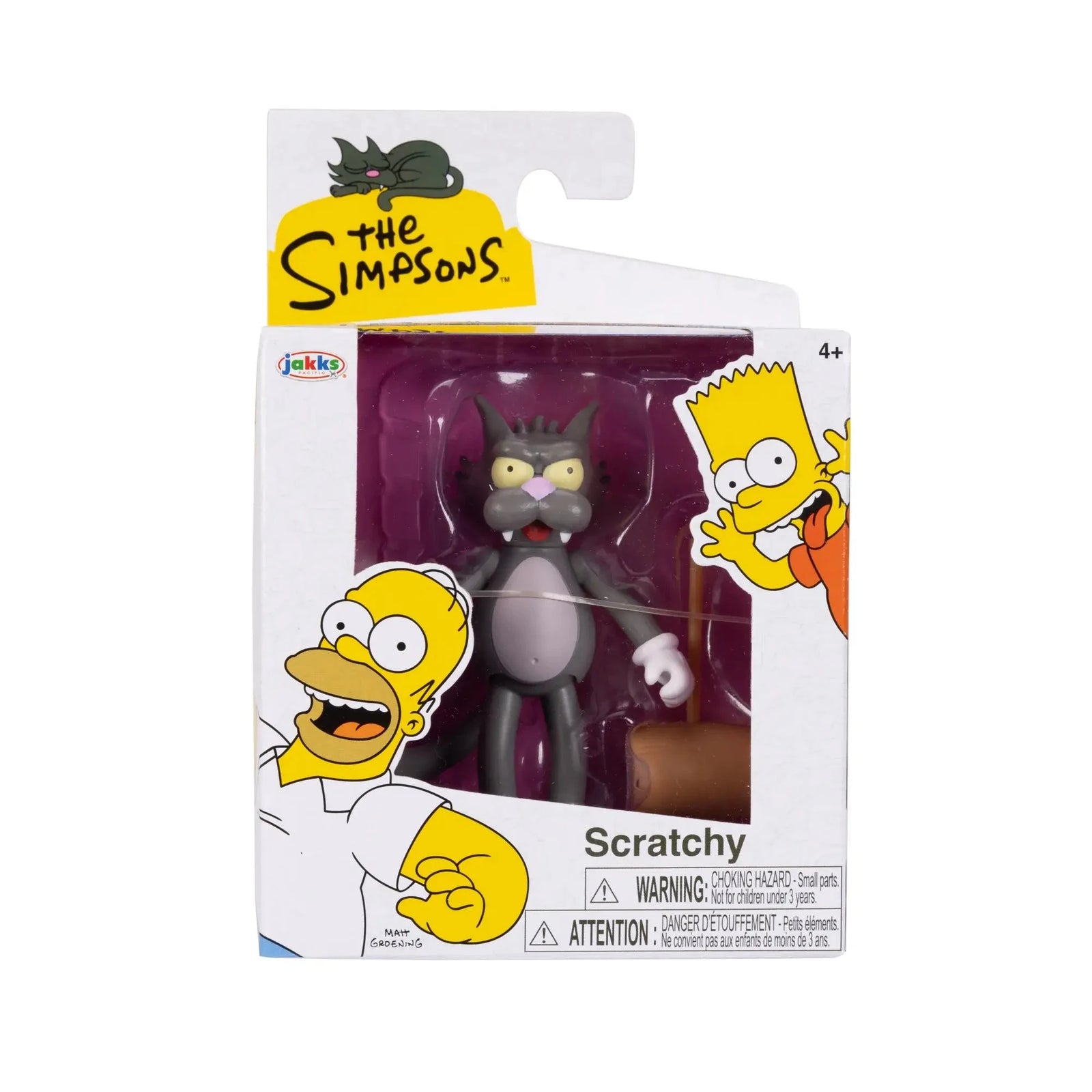 The Simpson's 2.5in Figures Wave 2 Scratchy