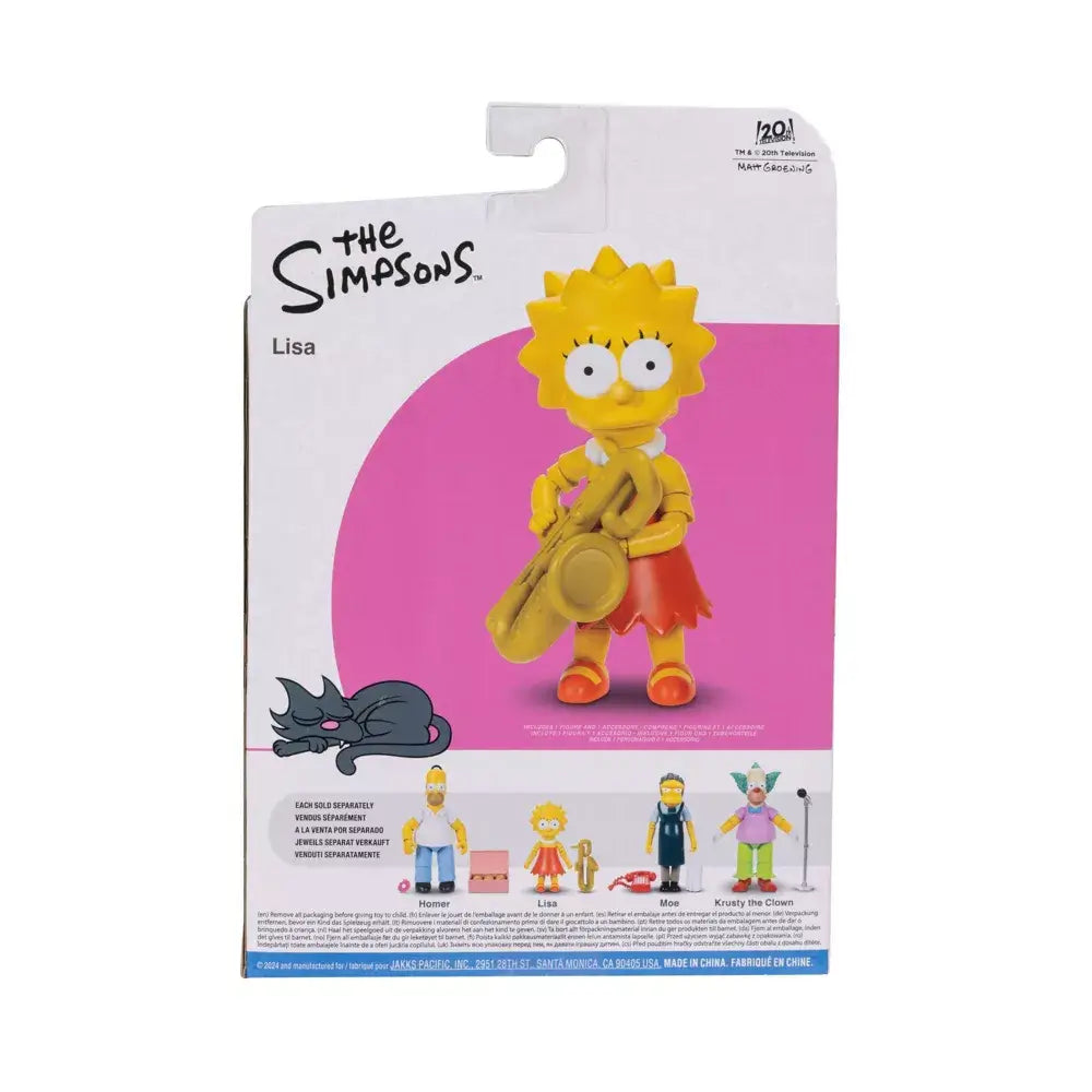 The Simpsons Wave 2 5-inch Lisa Figure with Saxaphone