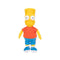 The Simpsons Bart Simpson 5" Plush front