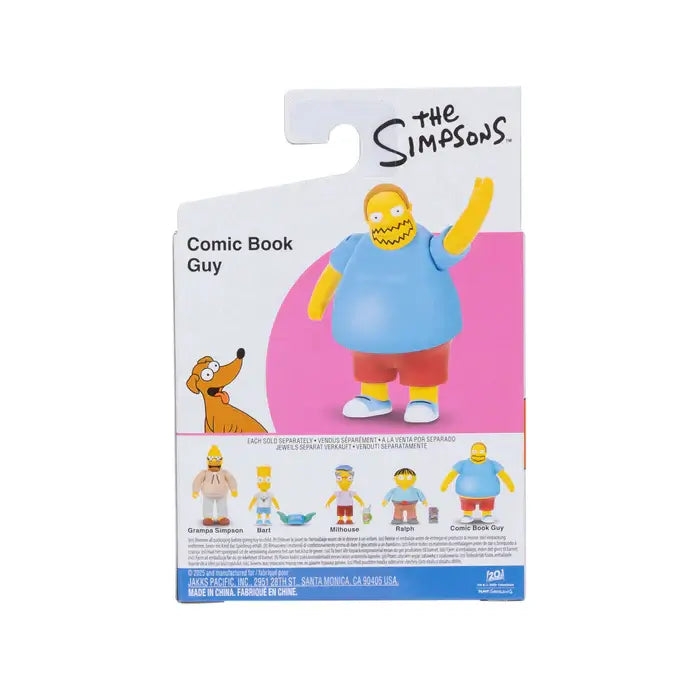 The Simpsons Comic Book Guy 2.5-Inch Action Figure