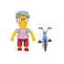 The Simpsons Millhouse with Bicycle 5-Inch Action Figure