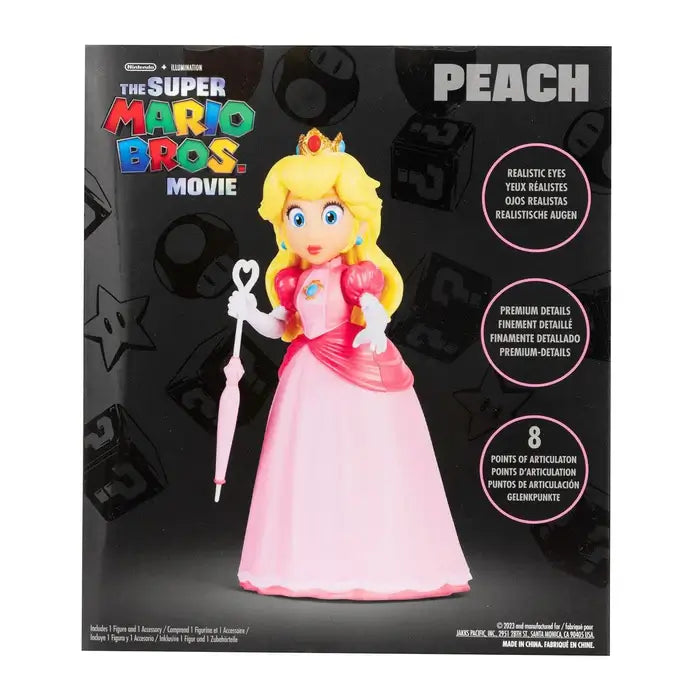 The Super Mario Bros Movie Princess Peach 5-Inch Action Figure