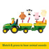 TOMY John Deere Animal Sounds Hayride Preschool Farm Toy