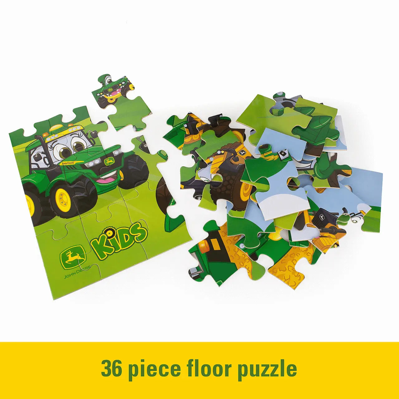 TOMY John Deere Kids 36 Piece Floor Puzzle