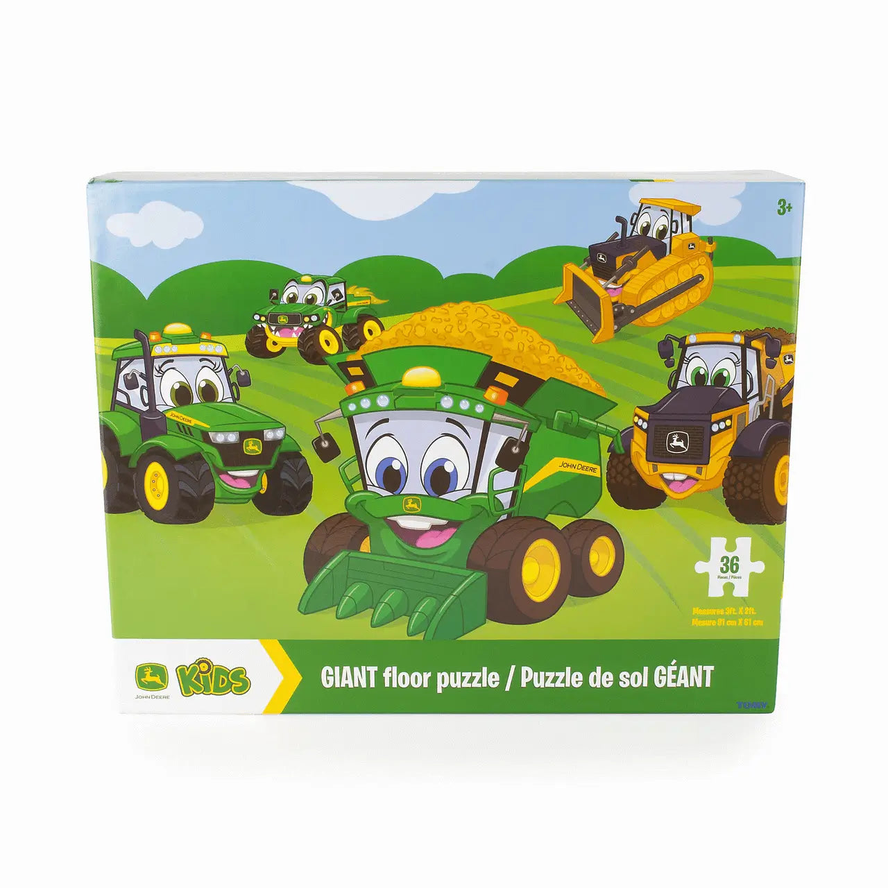 TOMY John Deere Kids 36 Piece Floor Puzzle