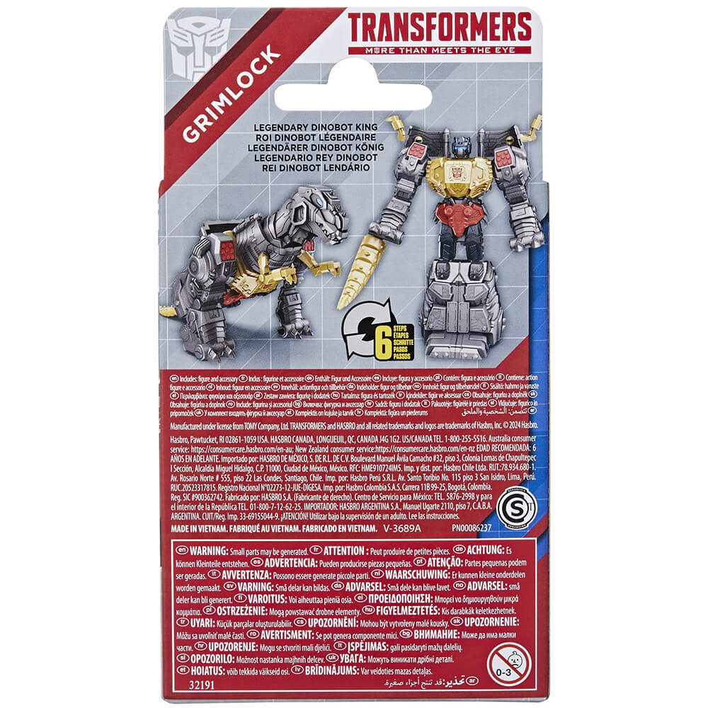 Transformers Authentics Bravo Grimlock 4.5