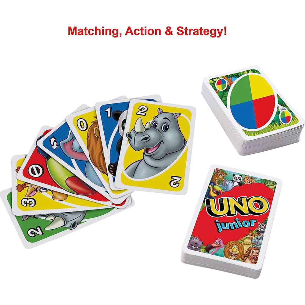 UNO-Wild Mattel Games Uno Family Card Game Genuine Party Creative  Entertainment Board Game Cards Puzzle