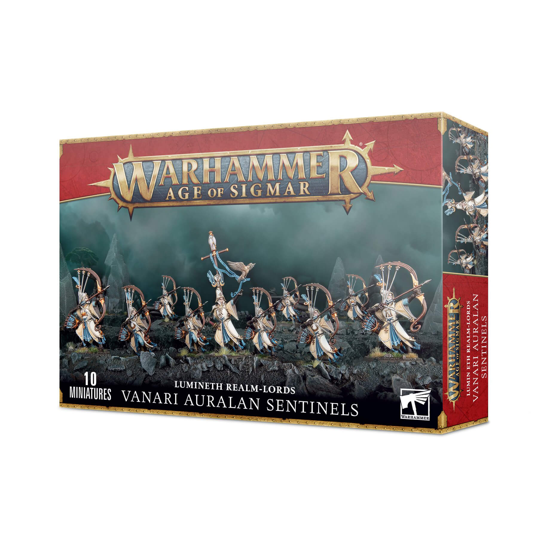 Warhammer Age of Sigmar Lumineth Realm-Lords Vanari Auralan Sentinels