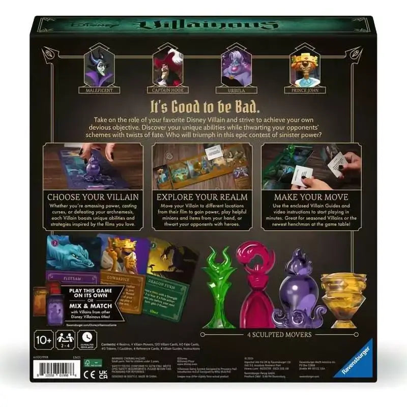 Wonder Forge Disney Villainous Introduction to Evil Game