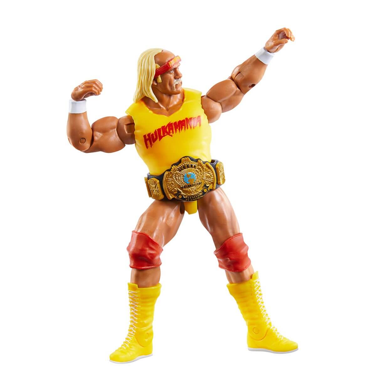 WWE Champion Hulk Hogan with Wingled Eagle Title Action Figure