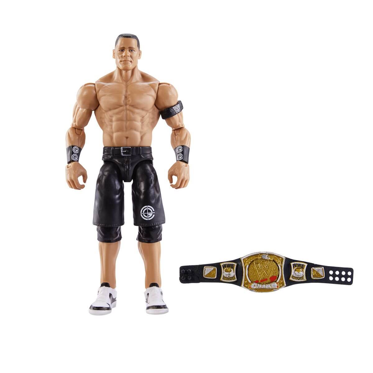 WWE Champion John Cena with Spinner Title  Action Figure