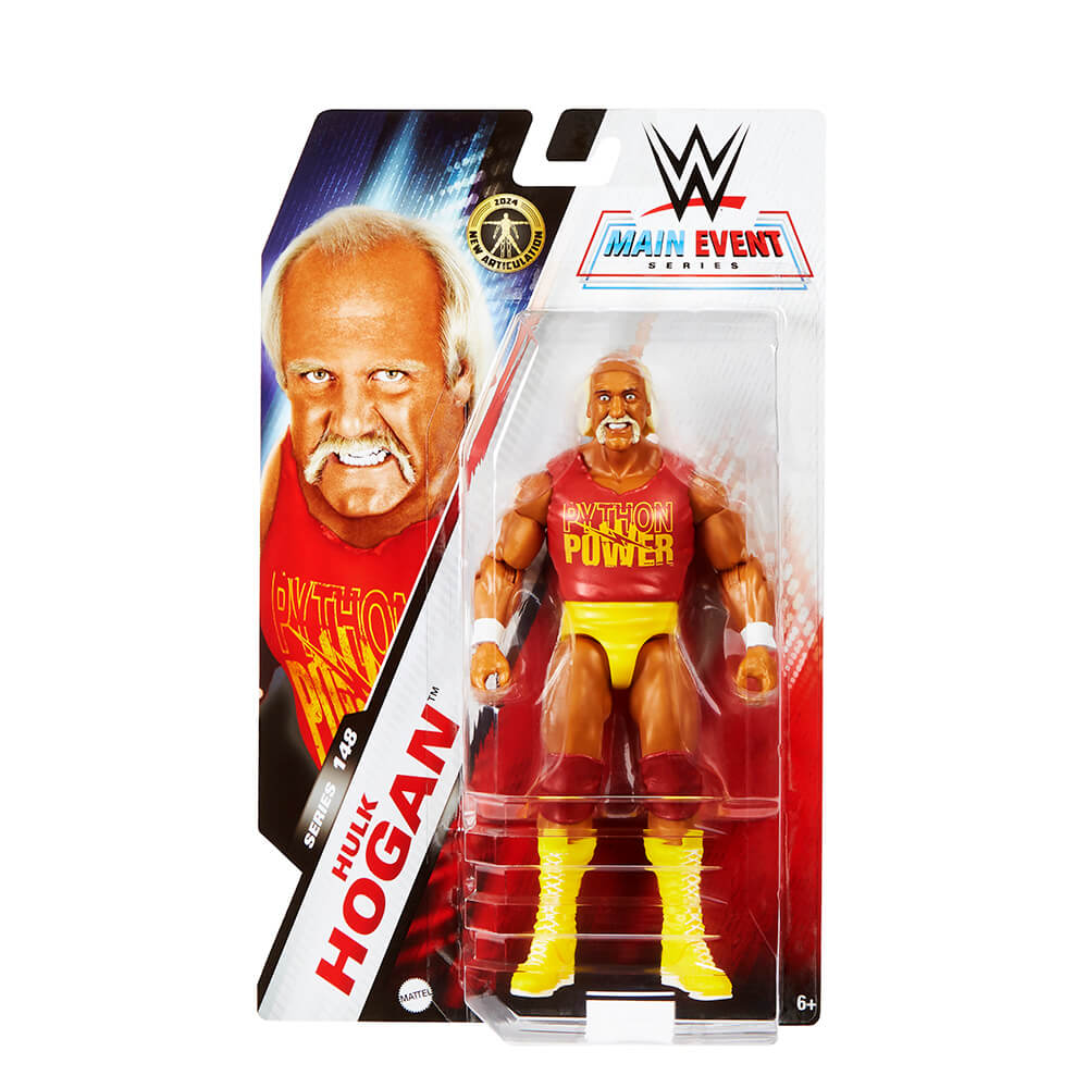 WWE Main Event Series 148 Hulk Hogan Action Figure package