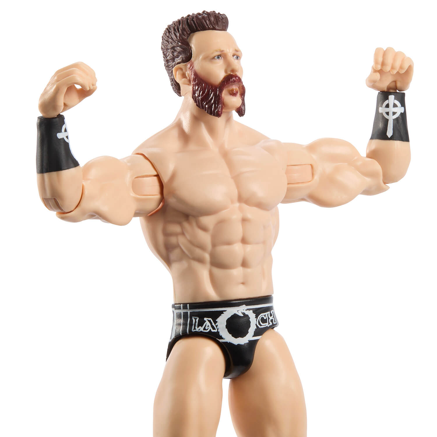 Closeup of the Sheamus action figure