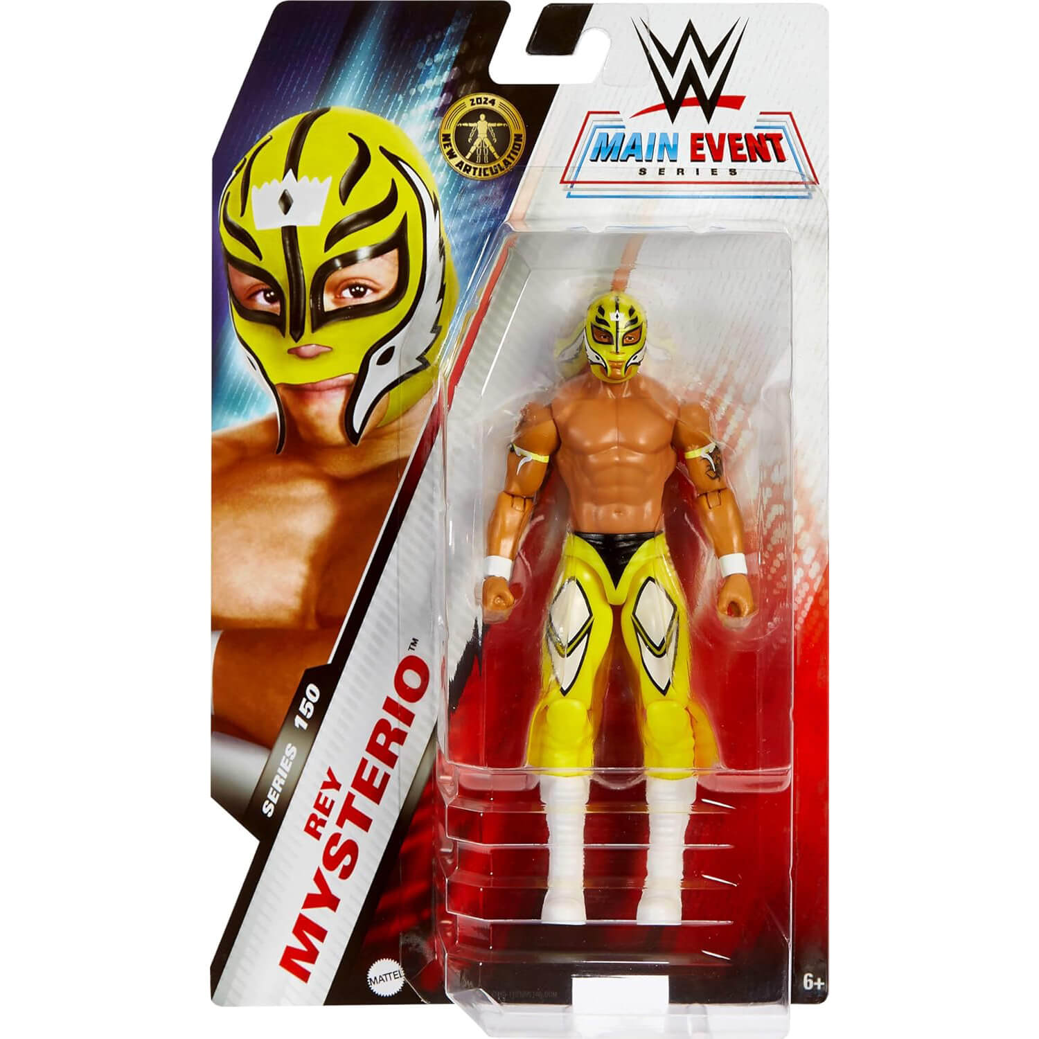 WWE Main Event Series 150 Rey Mysterio Action Figure packaging