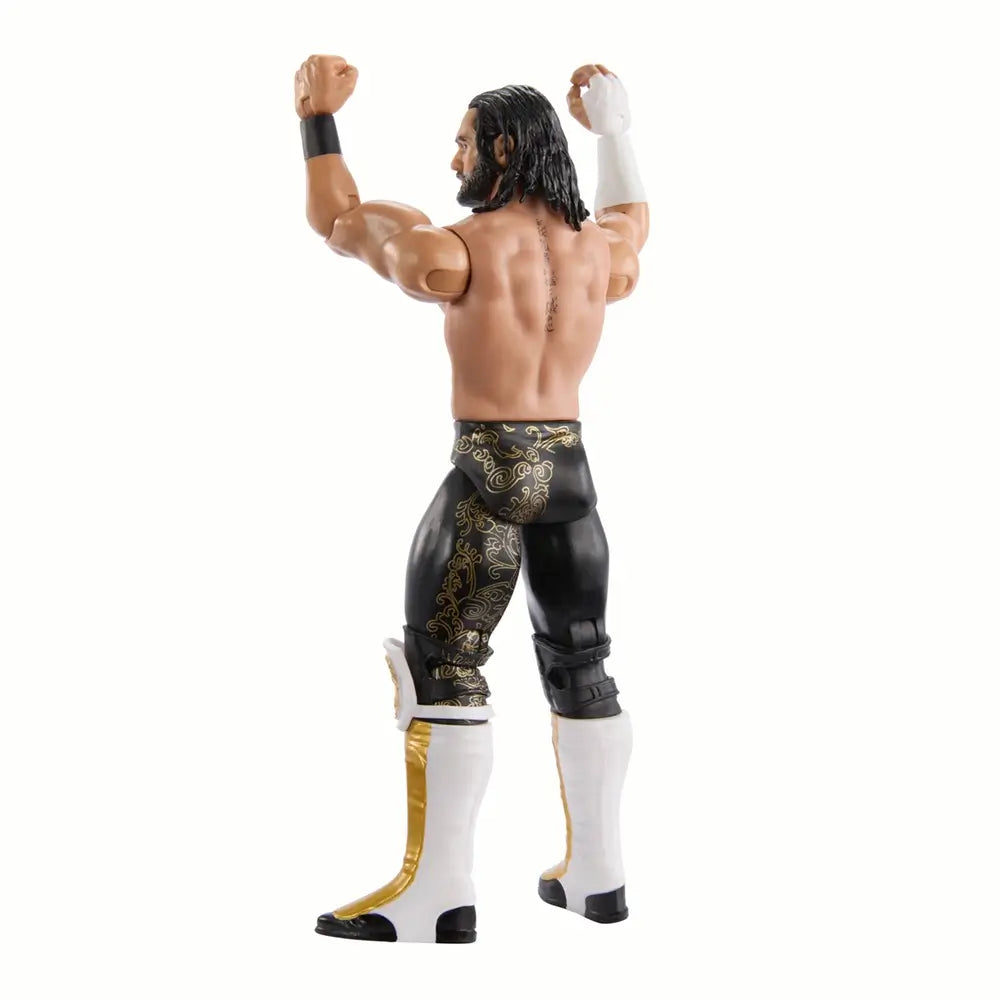 Rear view of the WWE Main Event Seth 