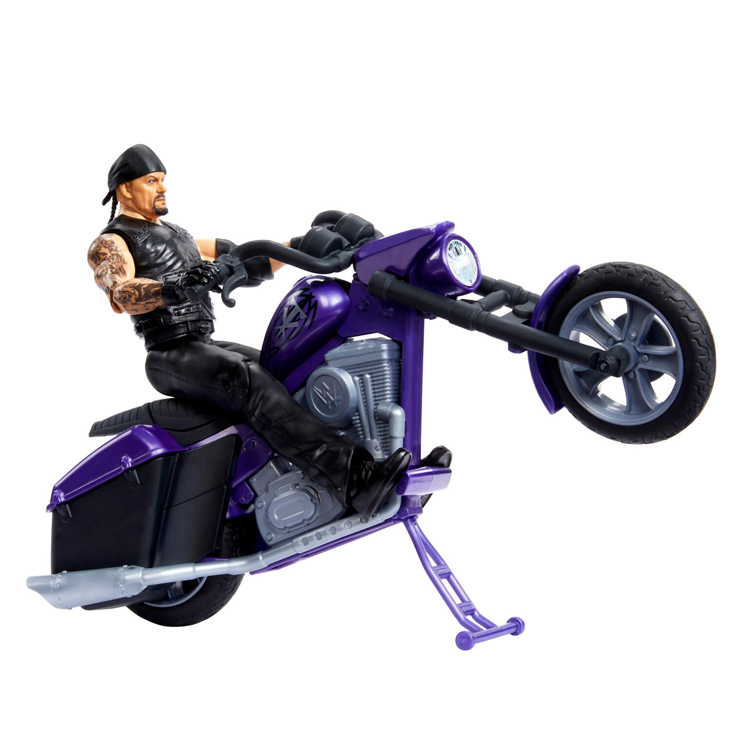 Undertaker riding the Boneyard Slamcycle