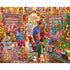 White Mountain Puzzles Christmas Sweet Shop 1000 Piece Jigsaw Puzzle