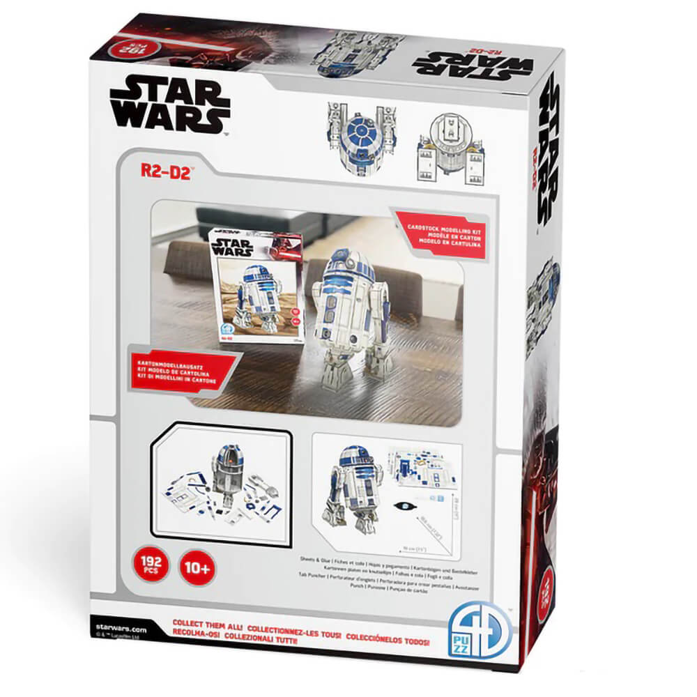 4DPuzz Star Wars R2-D2 Paper Model Kit