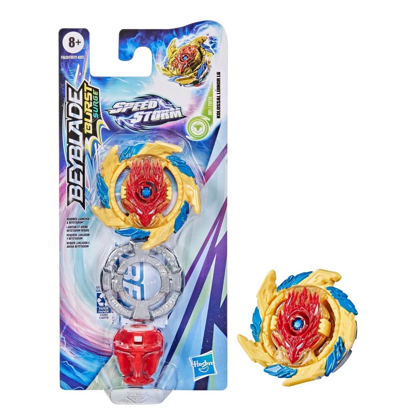 Beyblade Burst Surge Speedstorm Kolossal Luinor L6 Battle Top