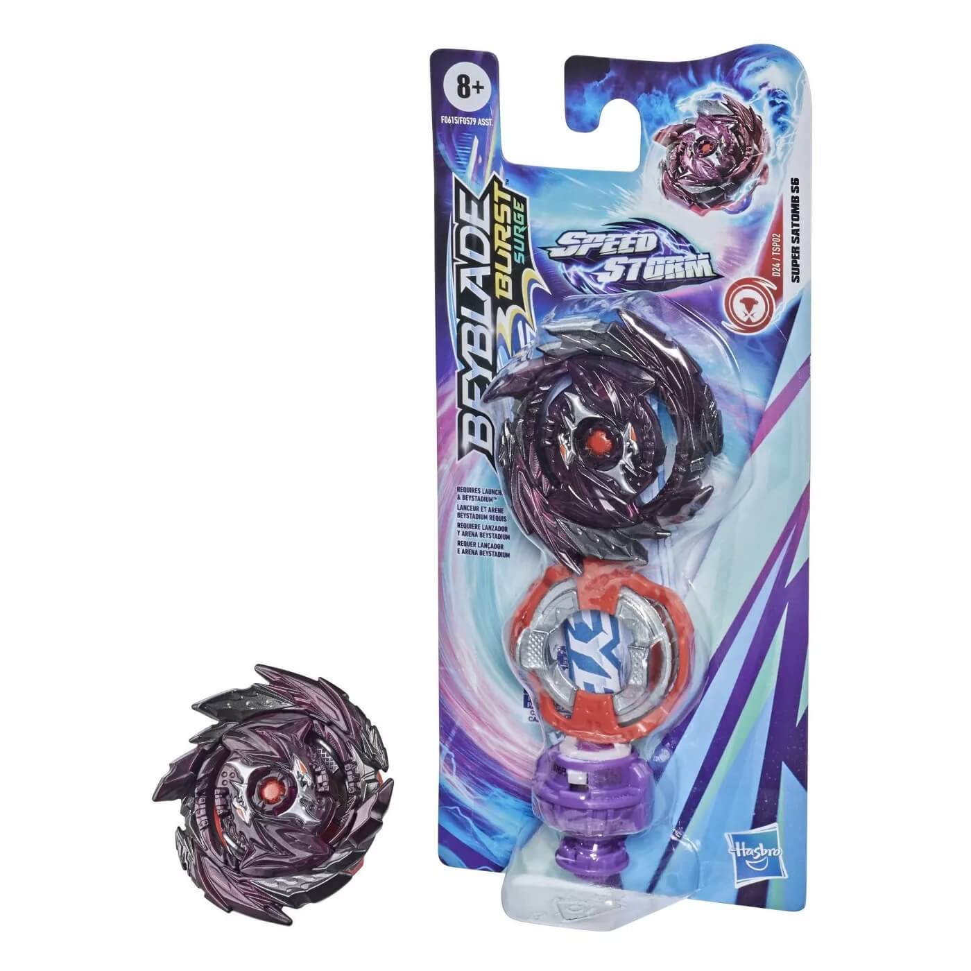 Beyblade Burst Surge Speedstorm Super Satomb S6 Battle Top