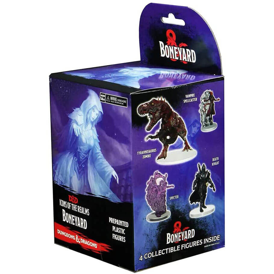 Dungeons & Dragons Icons of the Realms Boneyard Booster Prepainted Plastic Figures