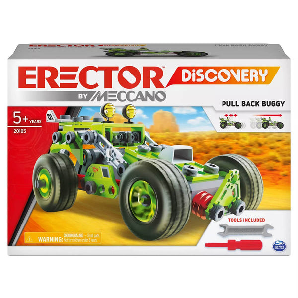 Erector by Meccano Discovery, Motorbike STEAM Model Building Kit