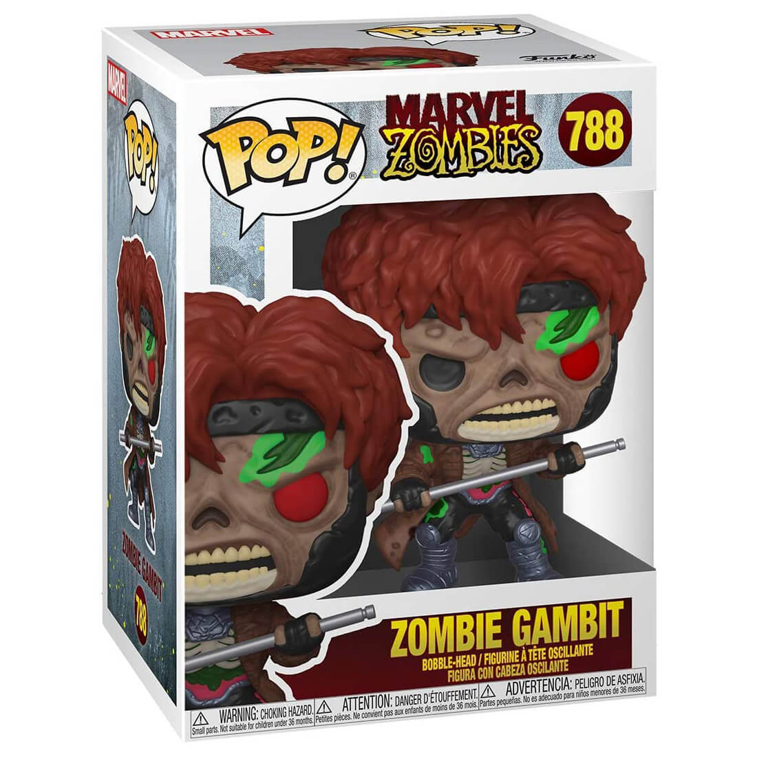Funko Pop! Marvel Zombies Zombie Gambit Bobble-head #788