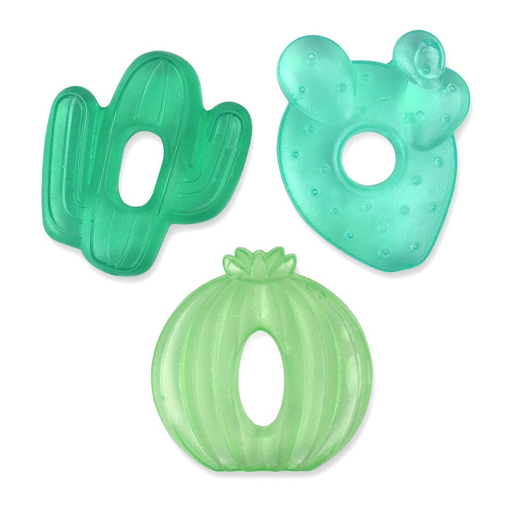 Itzy Ritzy Cutie Coolers Cactus Water Filled Teethers (3-Pack)