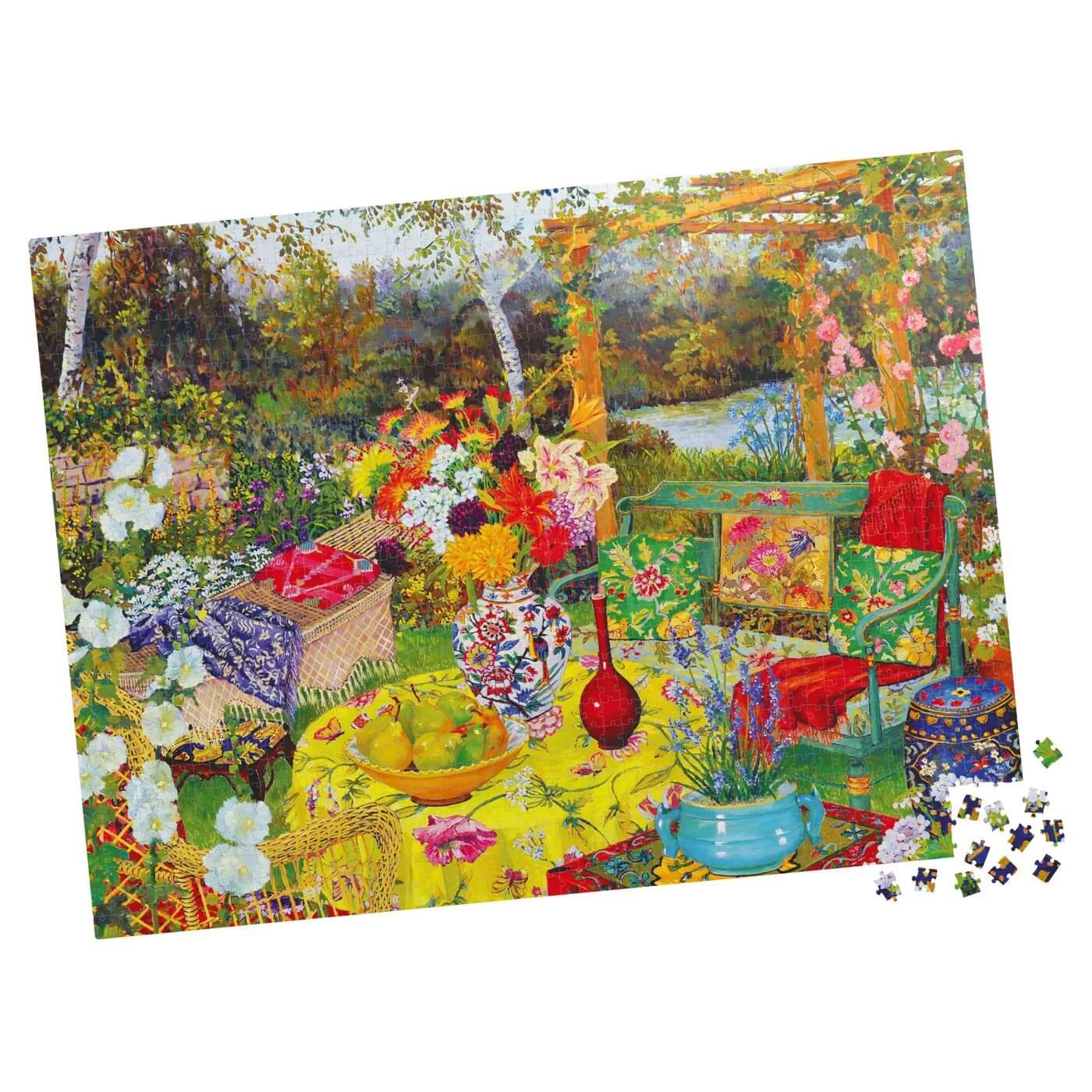 Milton Bradley Lakeside Retreat 1000 Piece Puzzle