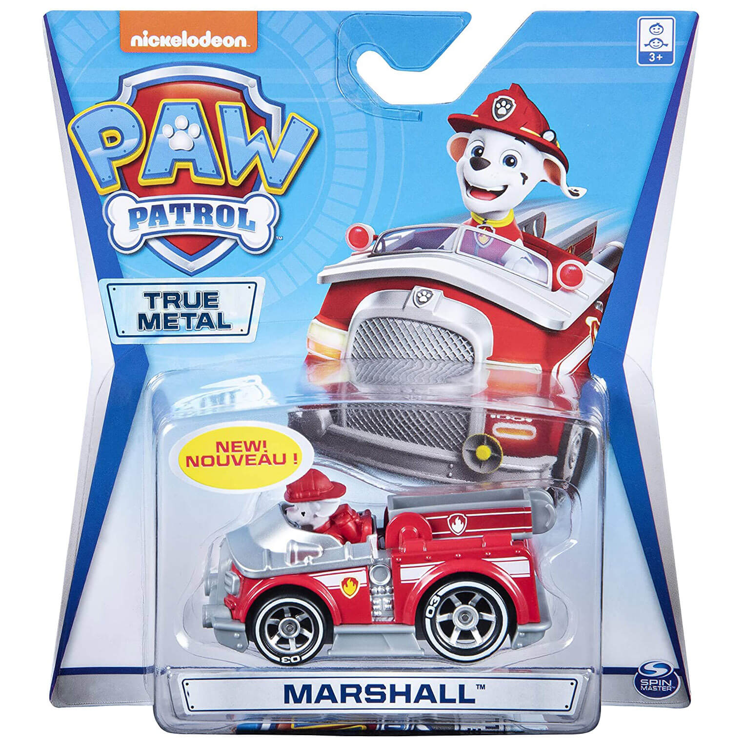 PAW Patrol Marshall Firetruck True Metal Vehicle