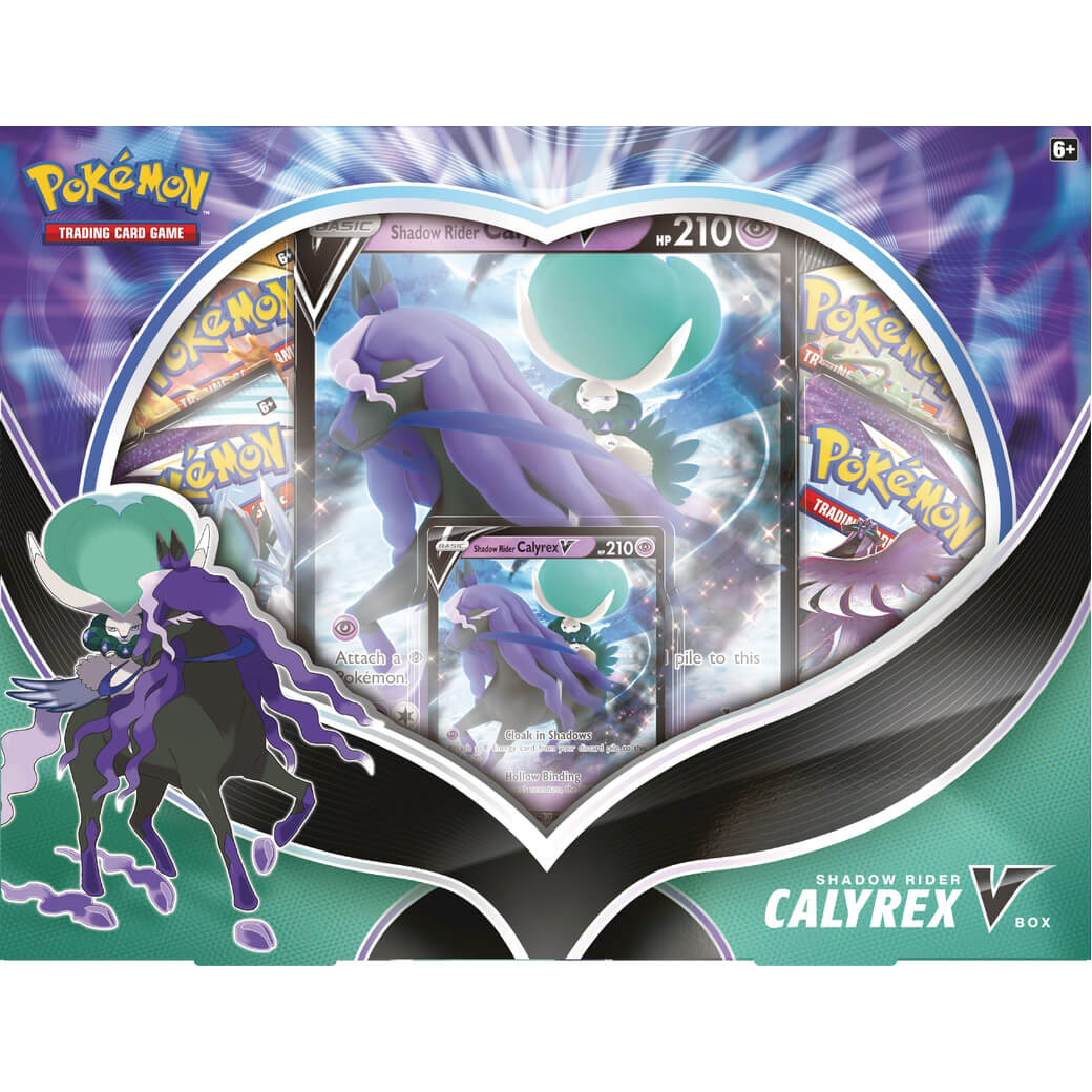 Pokemon TCG Shadow Rider Calyrex V Box