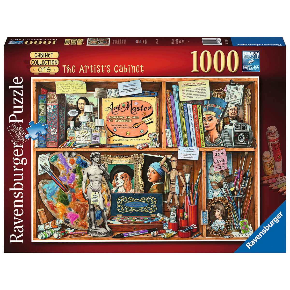 Ravensburger Artist's Cabinet 1000 Piece Puzzle