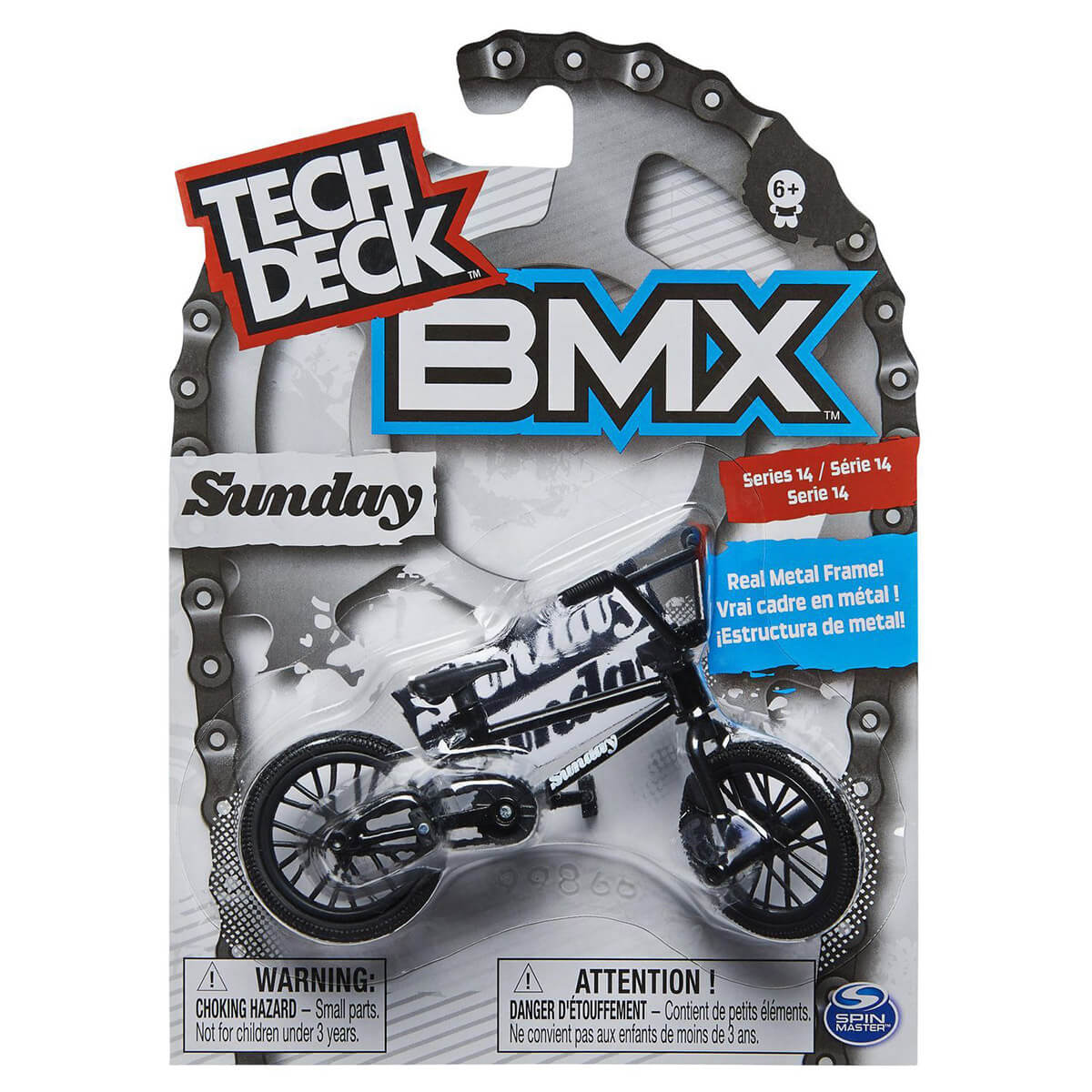 Tech Deck BMX Series 14 Sunday Black Fingerbike