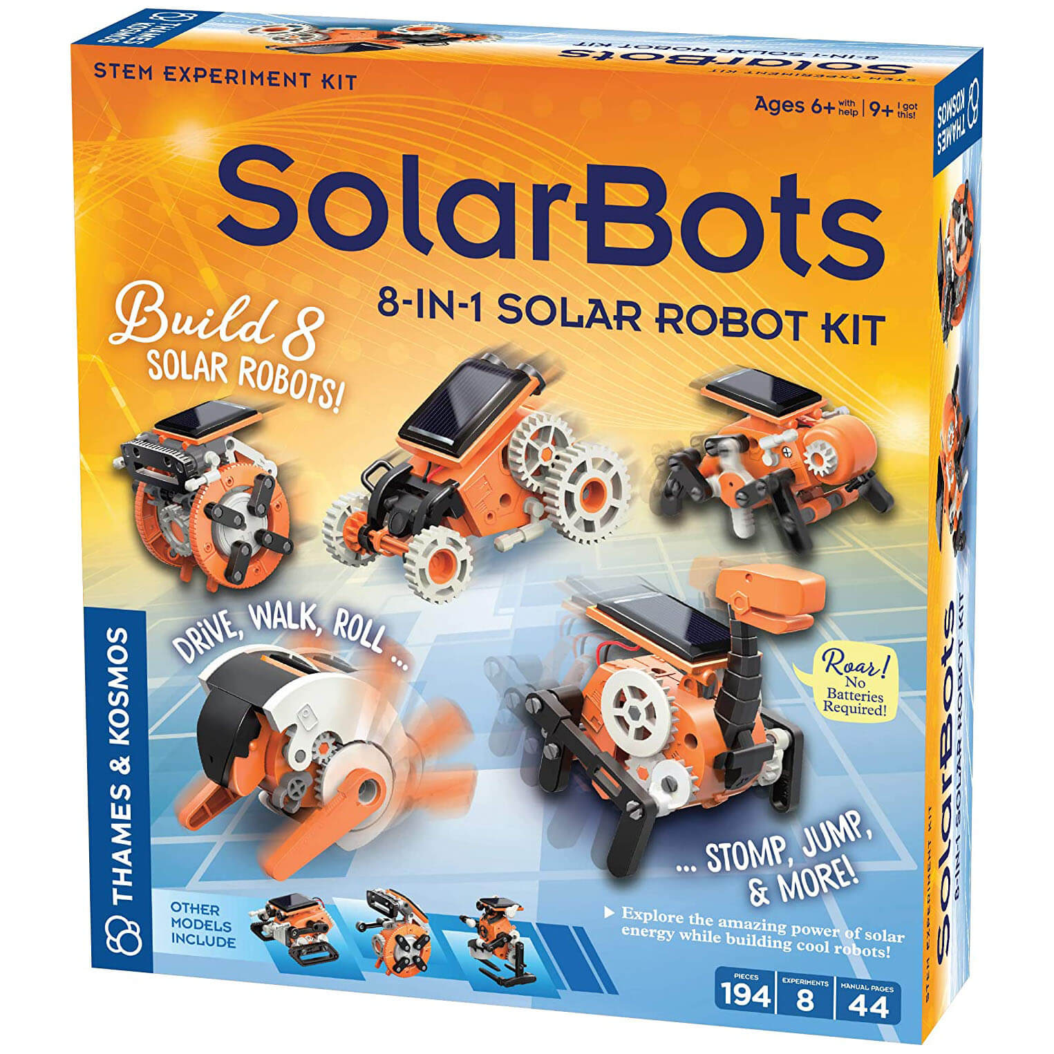 Thames and Kosmos SolarBots: 8-in-1 Solar Robot Kit